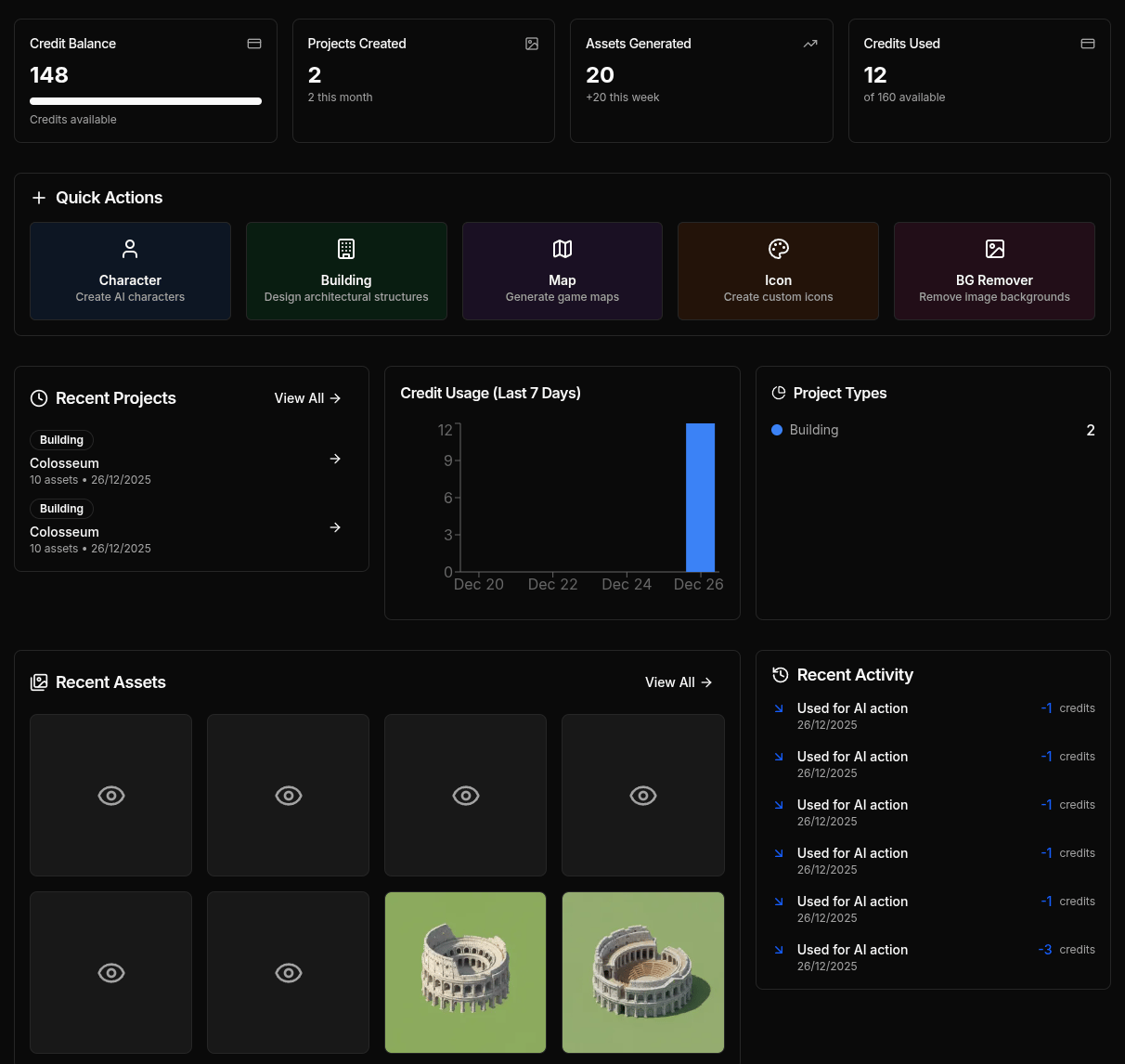 Manage your generation history